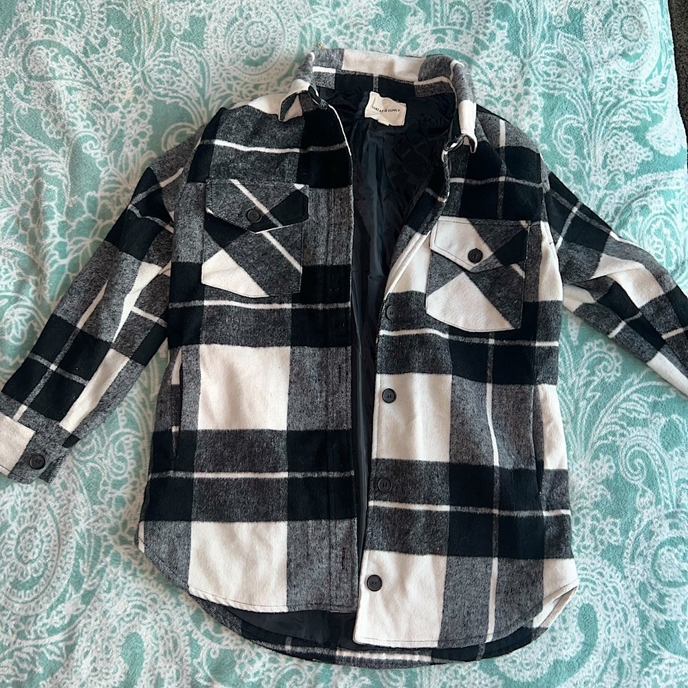 Thread & Supply plaid jacket